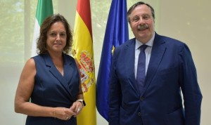 Catalina García se reúne con podólogos, psicólogos y dentistas andaluces