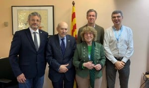 Joan Carrera, Lluis Giner, Carme Bertral, José Nart y Rafael Ruiz