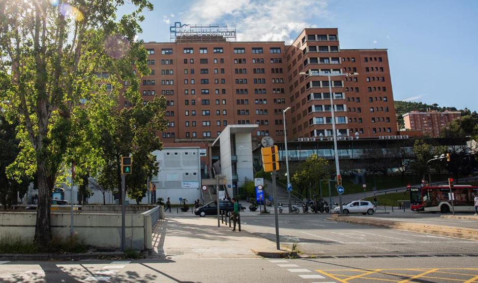 Exteriores del Hospital Vall d'Hebron de Barcelona.