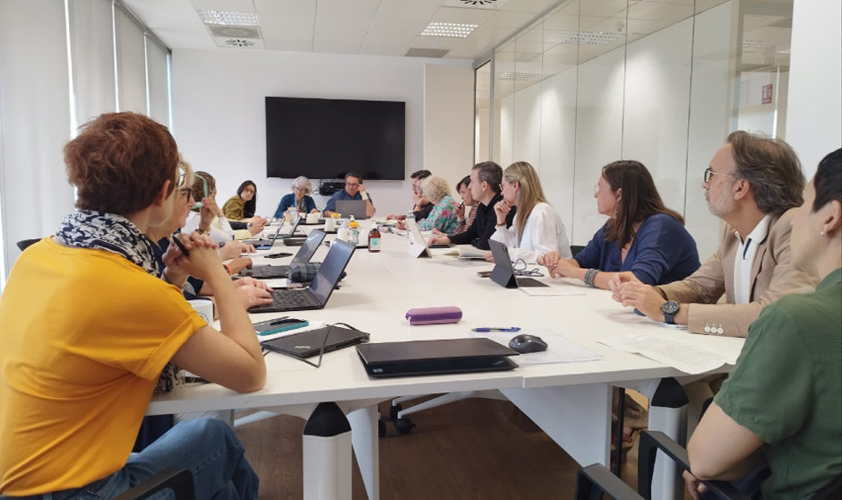 Reunión para abordar la figura del Centro de Salud Integral de Referencia en Barcelona Norte. 