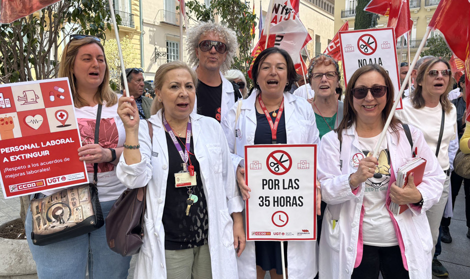 CCOO denuncia la paralización de la negociación de las 35 horas en sanidad