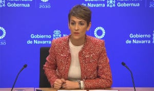  La presidenta de la Comunidad Foral de Navarra, María Chivite.