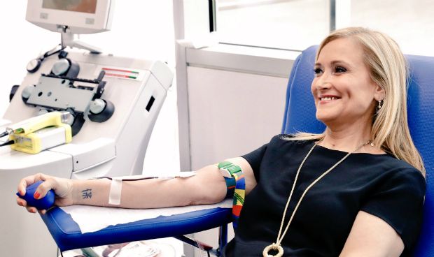 Cifuentes: "Cada donación de sangre contribuye a salvar hasta tres vidas"