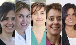 Cinco caras sanitarias entre las 100 mujeres más influyentes de España