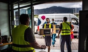 Cofares dona 1.500 mascarillas FFP2 para ayudar en el volcán de La Palma
