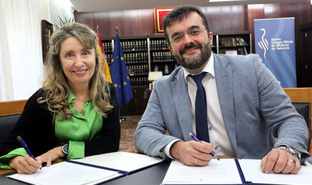 Colegio de Médicos de Valencia y Uniteco.