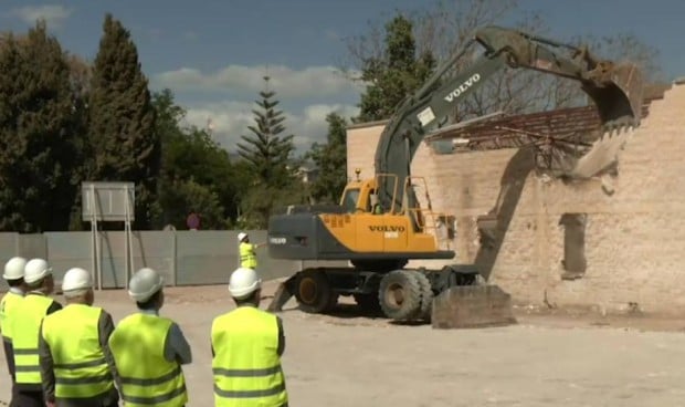 Comienzan las demoliciones previas a la obra del tercer hospital de Málaga