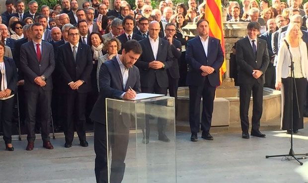 Comín se compromete con el referéndum de Cataluña