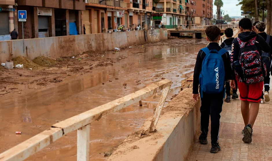 Las inundaciones llegan a provocar diferentes patologías entre la población pediátrica