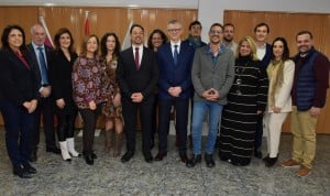Corominas y la Junta toman posesión del Colegio de Enfermería de Murcia