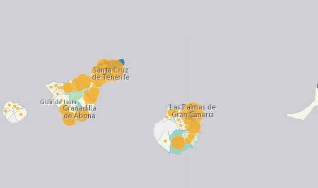 Coronavirus: Canarias crea una web para ver todos los contagios en directo