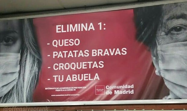 Cazada una campaña 'fake' de Covid-19 en Metro de Madrid