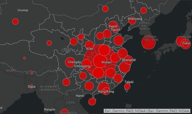 Coronavirus China: el 86% de las infecciones no se documentaron