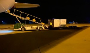 Coronavirus: el corredor aéreo ya suma 330 toneladas de material 