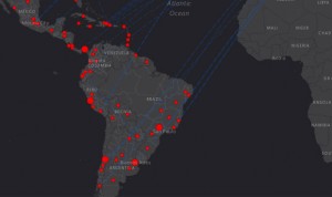 Coronavirus: el mapa de la OMS con positivos y muertes en América Latina