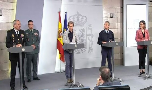 Coronavirus: España espera el pico en 10 días en el peor escenario