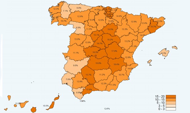 Coronavirus: 2 de cada 10 españoles ha experimentado síntomas de Covid-19
