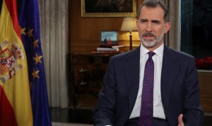 Coronavirus: Felipe VI ensalza el "ejemplo de sacrificio" de la sanidad