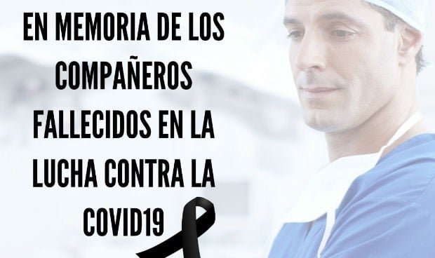 Coronavirus: homenaje médico a los casi 50 compañeros muertos por Covid-19