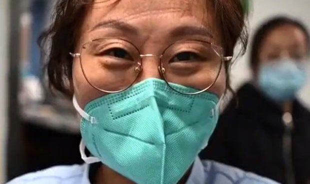 Coronavirus: impactantes imágenes de las enfermeras chinas en Wuhan