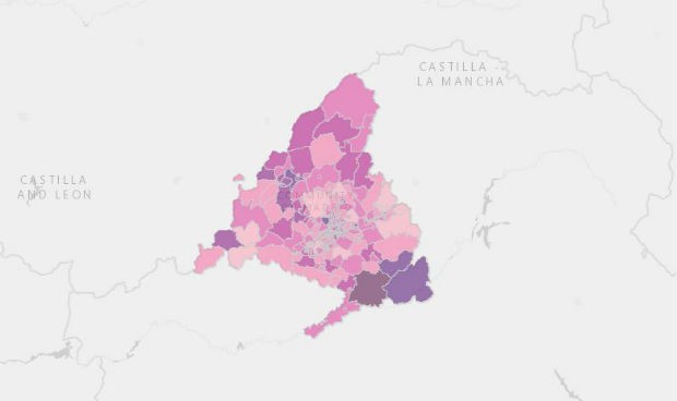 Madrid baja de 500 casos la incidencia Covid en 26 de las 35 zonas cerradas