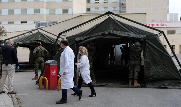 Coronavirus Madrid: el Gregorio Marañón desmonta su hospital de campaña