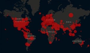 Coronavirus en el mundo: mapa internacional de casos y evolución por países