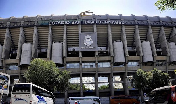 Coronavirus: el Santiago Bernabéu, centro logístico de material sanitario 