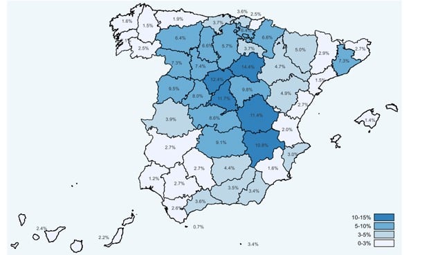 Covid-19: España marca un 5,2% de inmunidad y 14% de pérdida de anticuerpos