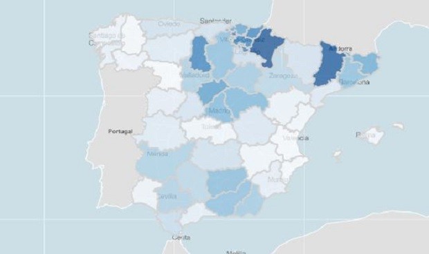 Las 3 regiones de más riesgo Covid en ancianos han vacunado a menos del 25%