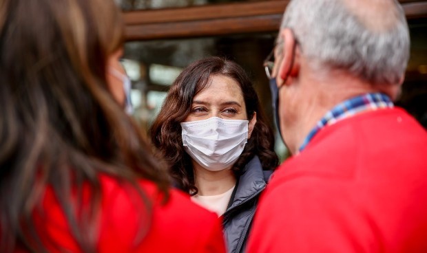 Covid| Ayuso: "Se puede contagiar igual quien venga de Móstoles o de París"