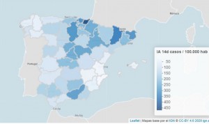 Desescalada desigual en la cuarta ola: 10 provincias aún en máximo riesgo