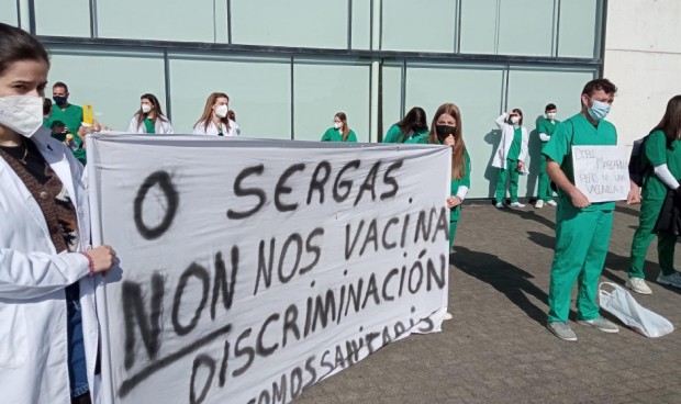 Los estudiantes de Odontología piden ser vacunados contra el Covid-19