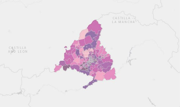 Covid-19 Madrid: mapa y zonas con restricciones de movilidad