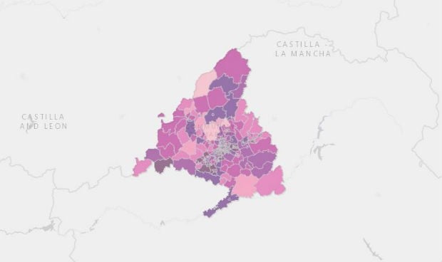 Covid-19 Madrid: mapa y zonas con restricciones de movilidad