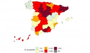 Covid: 13 provincias superan el umbral máximo de ocupación de UCI