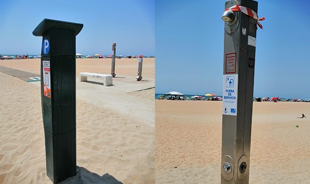 "Las duchas de la playa tienen Covid-19, pero el parquímetro está tratado"