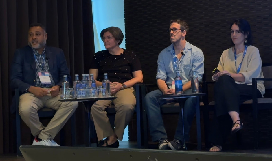  Jeffrey Magallanes, Sonia López, Javier Teigell y María Mateos.