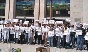 Crónica de la huelga MIR: "No somos mano de obra barata"