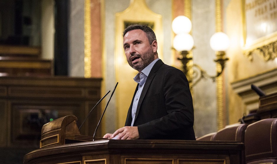 Guillermo Díaz, portavoz de Sanidad de Ciudadanos en el Congreso, que ha sacado adelante una PNL a favor de la sanidad privada.