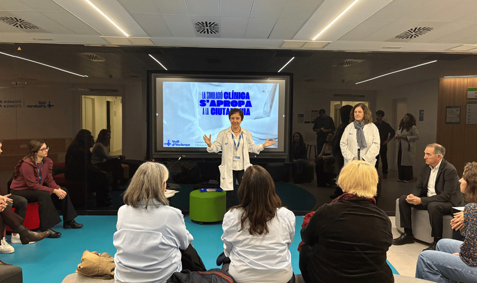 El Vall d'Hebron Centre de Simulación Clínica Avanzada organiza el primer curso de simulación clínica dirigido a la ciudadanía