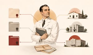 Un médico, cuya legislación laboral ha tenido grandes cambios