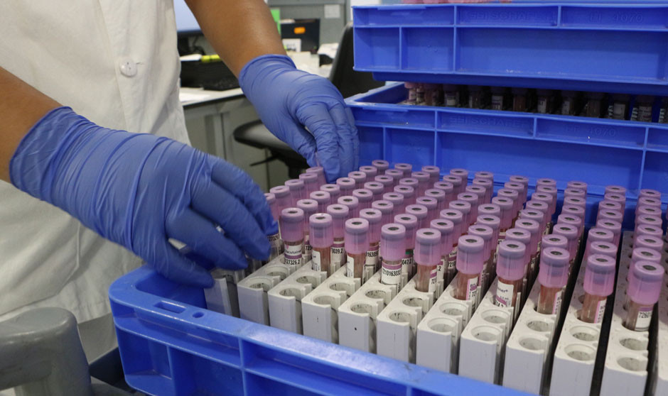 Muestras de Análisis Clínicos.