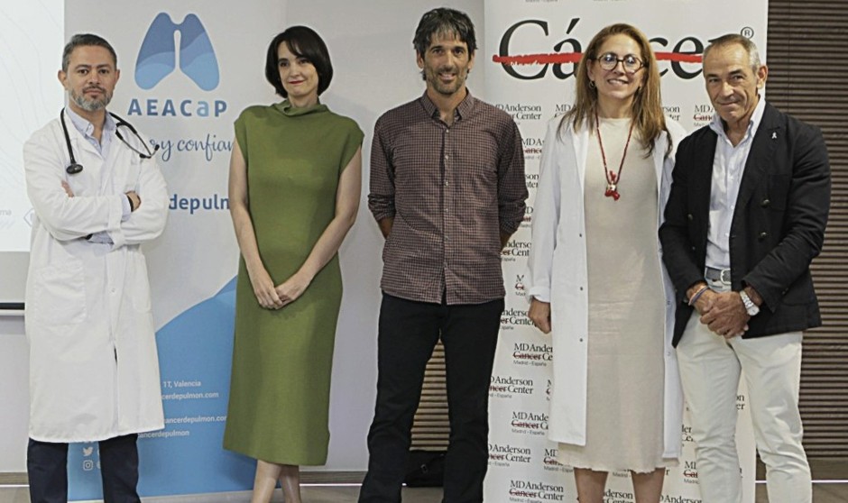 Cumbre en el pico de Peñalara para desestigmatizar el cáncer de pulmón