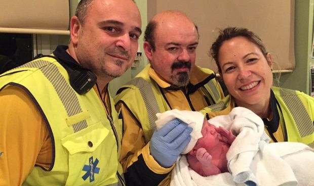Da a luz a su tercer bebé a 500 metros del Hospital 12 de Octubre