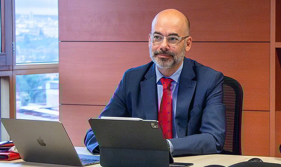 Íñigo Cortázar, director general de Recursos Humanos y Transformación del Sescam.