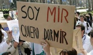 Declarada la huelga MIR en Madrid tras fracasar la reunión con Sanidad
