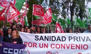 Desconvocada la huelga indefinida de la sanidad privada madrileña