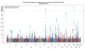 Descubren 40 variantes genéticas que influyen en el cáncer colorrectal