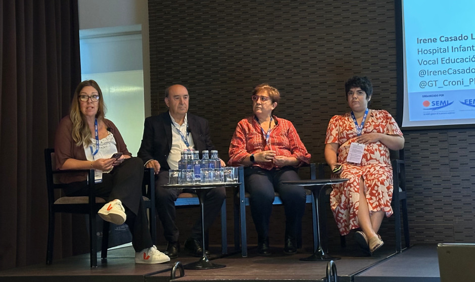 Virginia Gracia, José Luis Peña, Gloria Alonso e Irene Casado. 